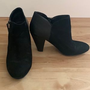 Black Suede Ankle Boot